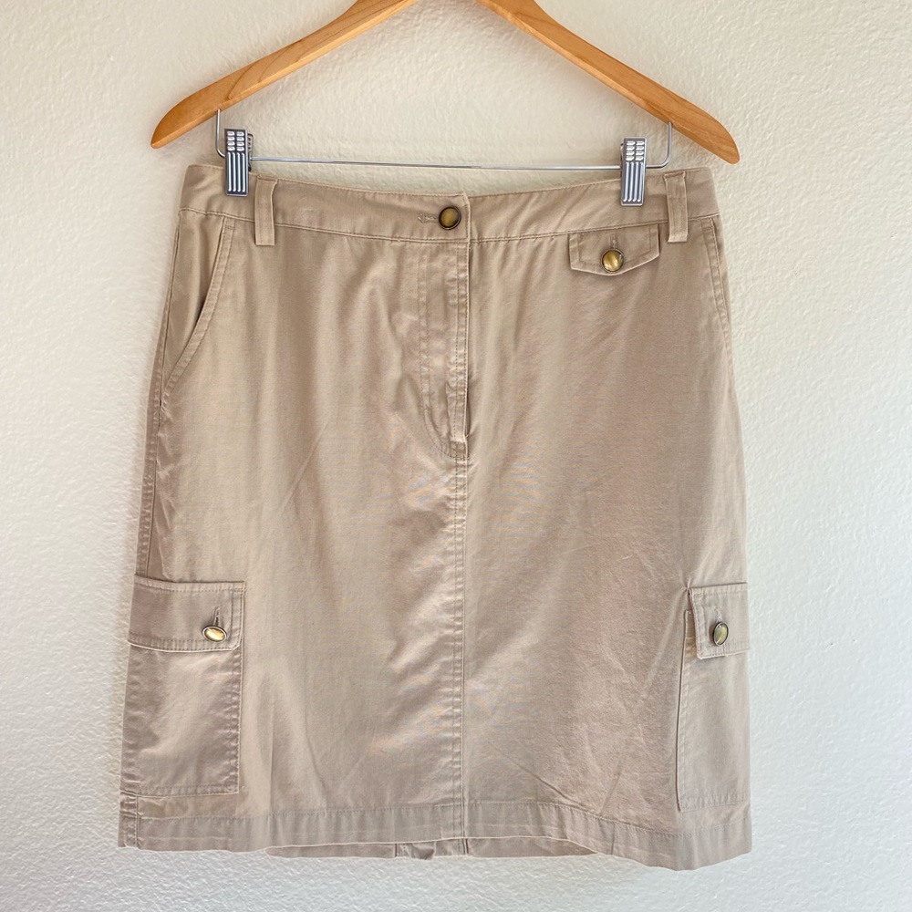 Size 35” Waist Retro Cargo Skirt